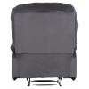 ΠΟΛΥΘΡΟΝΑ RELAX BRAYLEN HM3298.01 ΓΚΡΙ ΒΕΛΟΥΔΟ 85x90x95Υεκ.