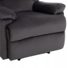 ΠΟΛΥΘΡΟΝΑ RELAX BRAYLEN HM3298.01 ΓΚΡΙ ΒΕΛΟΥΔΟ 85x90x95Υεκ.