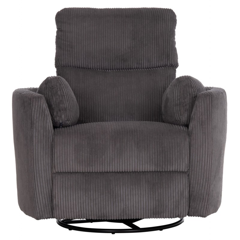 ΠΟΛΥΘΡΟΝΑ ΘΗΛΑΣΜΟΥ/RELAX VELMORA HM3300.01 ΓΚΡΙ ΚΟΤΛΕ ΥΦΑΣΜΑ 100x90x100Υεκ