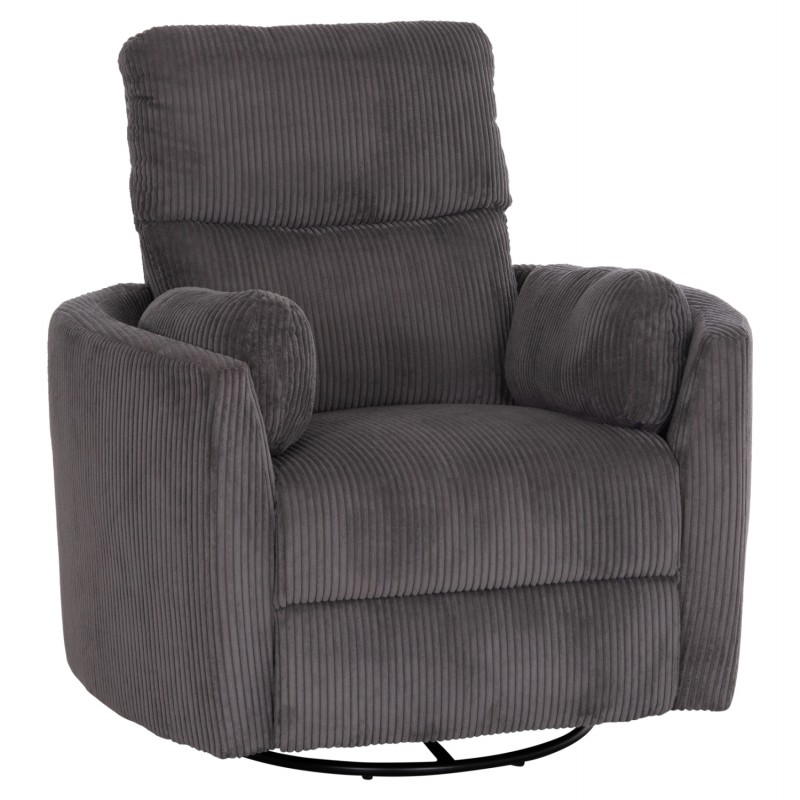 ΠΟΛΥΘΡΟΝΑ ΘΗΛΑΣΜΟΥ/RELAX VELMORA HM3300.01 ΓΚΡΙ ΚΟΤΛΕ ΥΦΑΣΜΑ 100x90x100Υεκ