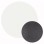 ΕΠΙΦΑΝΕΙΑ ΤΡΑΠΕΖΙΟΥ HPL ΣΤΡΟΓΓΥΛΗ HM5841.23 WHITE Φ60εκ.