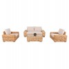 ΣΕΤ ΣΑΛΟΝΙ 4ΤΜΧ TROPEL HM11940 ΦΥΣΙΚΟ RATTAN-2ΘΕΣΙΟΣ ΚΑΝΑΠΕΣ-2 ΠΟΛΥΘΡΟΝΕΣ-ΤΡΑΠΕΖΙ