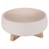 ΓΛΑΣΤΡΑ ΕΣ.ΧΩΡΟΥ FRELLO HM4674.02M ΛΕΥΚΟ FIBER CEMENT--TEAK ΒΑΣΗ 27x26,5x12Υεκ.