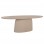 ΤΡΑΠΕΖΙ ΣΑΛΟΝΙΟΥ ΟΒΑΛ BRECCAN HM6594.02 ΜΠΕΖ FIBER CEMENT 130x70x40Υεκ