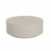 ΤΡΑΠΕΖΙ ΜΕΣΗΣ ΣΤΡΟΓΓΥΛΟ KYOKO HM6579.02 ΜΠΕΖ FIBER CEMENT Φ90x34Υεκ.