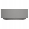 ΤΡΑΠΕΖΙ ΜΕΣΗΣ ΣΤΡΟΓΓΥΛΟ KYOKO HM6579.01 ΓΚΡΙ FIBER CEMENT Φ90x34Υεκ.