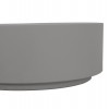 ΤΡΑΠΕΖΙ ΜΕΣΗΣ ΣΤΡΟΓΓΥΛΟ KYOKO HM6579.01 ΓΚΡΙ FIBER CEMENT Φ90x34Υεκ.