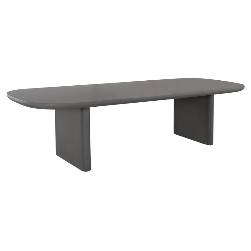 ΤΡΑΠΕΖΙ ΤΡΑΠΕΖΑΡΙΑΣ AZAMI HM6601.01 ΓΚΡΙ FIBER CEMENT 300x112x75Υεκ.