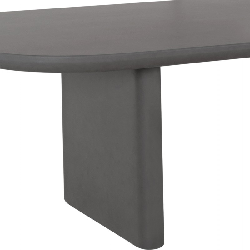 ΤΡΑΠΕΖΙ ΤΡΑΠΕΖΑΡΙΑΣ AZAMI HM6601.01 ΓΚΡΙ FIBER CEMENT 300x112x75Υεκ.