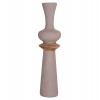 ΔΙΑΚΟΣΜΗΤΙΚΟ ΒΑΖΟ ΔΑΠΕΔΟΥ NEBULA HM4660.05L FIBER CEMENT TAUPE--ΞΥΛΟ ΤΕΑΚ Φ45x172Υεκ