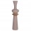 ΔΙΑΚΟΣΜΗΤΙΚΟ ΒΑΖΟ ΔΑΠΕΔΟΥ NEBULA HM4660.05L FIBER CEMENT TAUPE--ΞΥΛΟ ΤΕΑΚ Φ45x172Υεκ