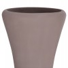 ΔΙΑΚΟΣΜΗΤΙΚΟ ΒΑΖΟ ΔΑΠΕΔΟΥ NEBULA HM4660.05L FIBER CEMENT TAUPE--ΞΥΛΟ ΤΕΑΚ Φ45x172Υεκ
