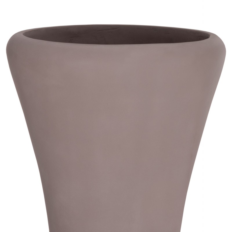 ΔΙΑΚΟΣΜΗΤΙΚΟ ΒΑΖΟ ΔΑΠΕΔΟΥ NEBULA HM4660.05L FIBER CEMENT TAUPE--ΞΥΛΟ ΤΕΑΚ Φ45x172Υεκ
