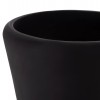 ΔΙΑΚΟΣΜΗΤΙΚΟ ΒΑΖΟ ΔΑΠΕΔΟΥ NEBULA HM4660.01M FIBER CEMENT ΜΑΥΡΟ--ΞΥΛΟ ΤΕΑΚ Φ45x148Υεκ