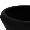 ΔΙΑΚΟΣΜΗΤΙΚΟ ΒΑΖΟ ΔΑΠΕΔΟΥ NEBULA HM4660.01S FIBER CEMENT ΜΑΥΡΟ--ΞΥΛΟ ΤΕΑΚ Φ45x115Υεκ