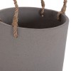 ΓΛΑΣΤΡΑ ΕΣ. ΧΩΡΟΥ ΣΕΙΡΑ TRYLL HM4690S FIBER CEMENT ΓΚΡΙ & ΣΧΟΙΝΙ Φ23x20Υεκ.