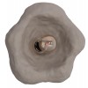 ΕΠΙΤΟΙΧΙΟ ΦΩΤΙΣΤΙΚΟ LUXON HM4701.03L FIBER CEMENT ΣΕ ΓΚΡΙ 44x15x42Υεκ.