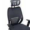 ΚΑΡΕΚΛΑ ΓΡΑΦΕΙΟΥ BRIEF HM1206.02 ΓΚΡΙ MESH--ΒΑΣΗ ΧΡΩΜΙΟΥ 63x64x122Υεκ.