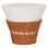 ΤΡΑΠΕΖΙ ΣΑΛΟΝΙΟΥ PERRAL HM18164.02L FIBER CEMENT ΛΕΥΚΟ-ΦΥΣΙΚΟ RATTAN--Φ55x45Υεκ