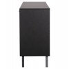 ΜΠΟΥΦΕΣ ΜΕΛΑΜΙΝΗΣ KRUDEN HM9446.11 ΜΑΥΡΟ-ΦΥΣΙΚΟ 180x40x78.6Υεκ.