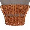 ΤΡΑΠΕΖΙ ΒΟΗΘΗΤΙΚΟ PERRAL HM18164.03S FIBER CEMENT ΓΚΡΙ-ΦΥΣΙΚΟ RATTAN--Φ42x36Υεκ