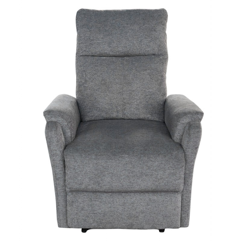 ΠΟΛΥΘΡΟΝΑ RELAX ΜΕ ΗΛΕΚΤΡΙΚΗ ΑΝΑΚΛΙΣΗ SYNTHIA HM3309.03 ΓΚΡΙ ΥΦΑΣΜΑ 75x87x102Yεκ