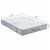 ΣΤΡΩΜΑ ΥΠΕΡΔΙΠΛΟ HYPNOTTICA HM748.06 POCKET SPRINGS--ΛΕΥΚΟ 160x200x25Υεκ.