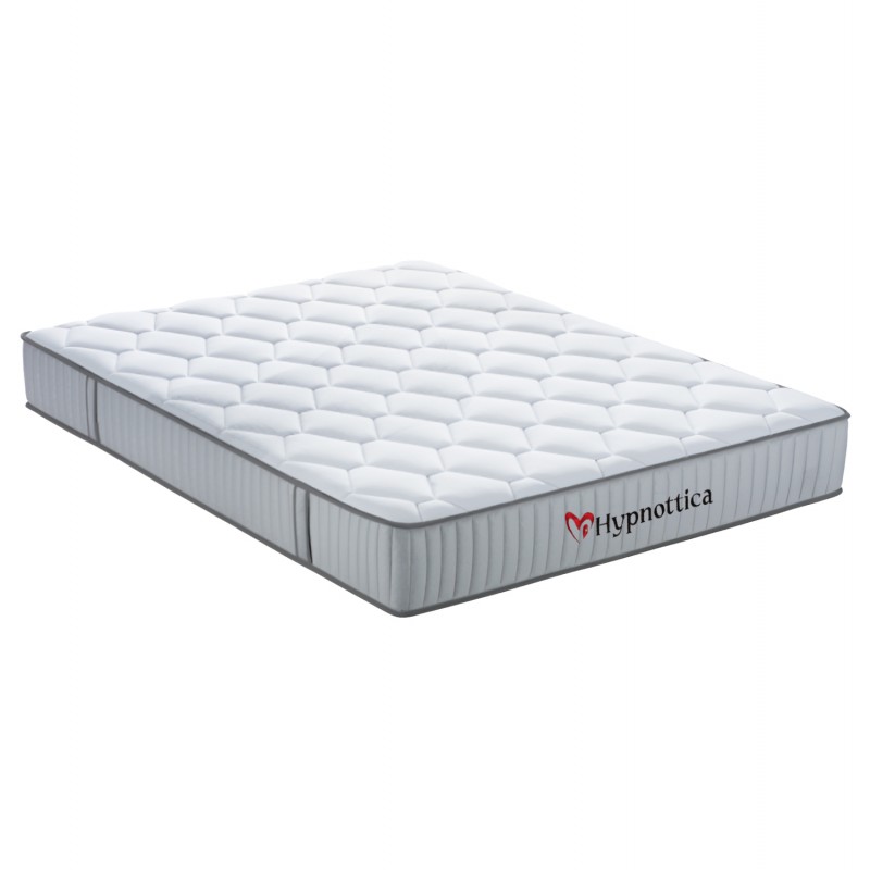 ΣΤΡΩΜΑ ΥΠΕΡΔΙΠΛΟ HYPNOTTICA HM748.06 POCKET SPRINGS--ΛΕΥΚΟ 160x200x25Υεκ.