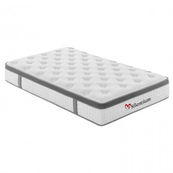 ΣΤΡΩΜΑ ΗΜΙΔΙΠΛΟ SILENTIUM HM749.02 POCKET SPRINGS--ΛΕΥΚΟ 120x200x30Υεκ.