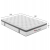 ΣΤΡΩΜΑ ΔΙΠΛΟ SILENTIUM HM749.06 POCKET SPRINGS--ΛΕΥΚΟ 160x200x30Υεκ.