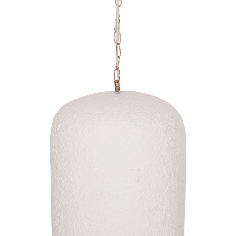 ΦΩΤΙΣΤΙΚΟ ΟΡΟΦΗΣ ΚΡΕΜΑΣΤΟ LOGKY HM4704.02L--FIBER CEMENT ΛΕΥΚΟ 35x35x67Υεκ