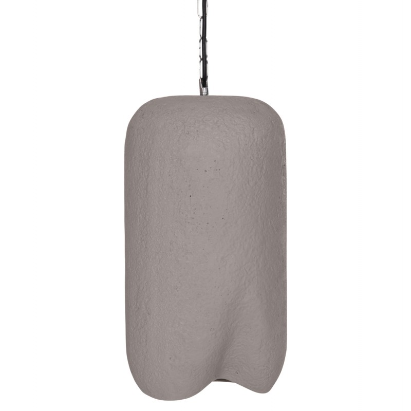 ΦΩΤΙΣΤΙΚΟ ΟΡΟΦΗΣ ΚΡΕΜΑΣΤΟ LOGKY HM4704.03S--FIBER CEMENT ΓΚΡΙ Φ24x47Υεκ