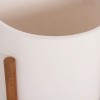ΓΛΑΣΤΡΑ ΕΣΩΤ.ΧΩΡΟΥ RENTIL HM4684.02S FIBER CEMENT ΧΡΩΜΑ ΛΕΥΚΟ--ΒΑΣΗ TEAK Φ27x56Υ