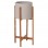 ΓΛΑΣΤΡΑ ΕΣΩΤ.ΧΩΡΟΥ RENTIL HM4684.03S FIBER CEMENT ΧΡΩΜΑ ΓΚΡΙ--ΒΑΣΗ TEAK Φ27x56Υ