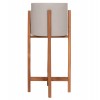 ΓΛΑΣΤΡΑ ΕΣΩΤ.ΧΩΡΟΥ RENTIL HM4684.03S FIBER CEMENT ΧΡΩΜΑ ΓΚΡΙ--ΒΑΣΗ TEAK Φ27x56Υ