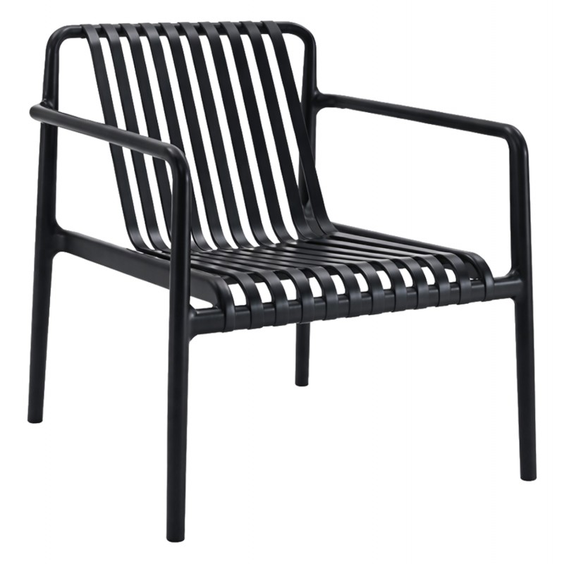 ΠΟΛΥΘΡΟΝΑ LOUNGE ΕΞΩΤ.ΧΩΡΟΥ MALEN HM6626.02 ΜΑΥΡΟ ΠΟΛΥΠΡΟΠΥΛΕΝΙΟ 66x77x76Υεκ