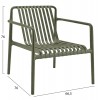 ΠΟΛΥΘΡΟΝΑ LOUNGE ΕΞΩΤ.ΧΩΡΟΥ MALEN HM6626.05 OLIVE GREEN ΠΟΛΥΠΡΟΠΥΛΕΝΙΟ 66x77x76Υεκ