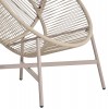 ΠΟΛΥΘΡΟΝΑ-ΦΩΛΙΑ RULER HM6506.02 ΜΟΚΑ ΜΕΤΑΛΛΟ-P.E.RATTAN--ΓΚΡΙ ΜΑΞΙΛΑΡΙΑ 90x85x149Υεκ