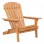 ΠΟΛΥΘΡΟΝΑ LOUNGE ΠΤΥΣΣΟΜΕΝΗ SKALL HM6619 ΞΥΛΟ TEAK ΦΥΣΙΚΟ 70x89x95Υεκ.