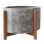 ΓΛΑΣΤΡΑ ΕΣΩΤ.ΧΩΡΟΥ HOFF HM4682.03L FIBER CEMENT ΓΚΡΙ-TEAK ΒΑΣΗ Φ50x35Υεκ