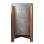 ΓΛΑΣΤΡΑ ΕΣΩΤ.ΧΩΡΟΥ HOFF HM4682.03S FIBER CEMENT ΓΚΡΙ-TEAK ΒΑΣΗ Φ33x42Υεκ