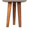 ΓΛΑΣΤΡΑ ΕΣΩΤ.ΧΩΡΟΥ QUAN HM4680.03L FIBER CEMENT ΓΚΡΙ--ΒΑΣΗ TEAK Φ38x62Υεκ