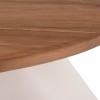 ΒΟΗΘΗΤΙΚΟ ΤΡΑΠΕΖΙ AIDA HM4692.02 FIBER CEMENT ΛΕΥΚΟ--ΞΥΛΟ TEAK TOP 47x60x59Υεκ