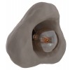 ΕΠΙΤΟΙΧΙΟ ΦΩΤΙΣΤΙΚΟ LUXON HM4701.03S FIBER CEMENT ΣΕ ΓΚΡΙ 28x15x25Υεκ.