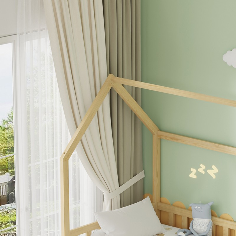 ΠΑΙΔΙΚΟ ΚΡΕΒΑΤΙ ΜΕ ΣΤΡΩΜΑΤΑ & ΣΥΡΤΑΡΙΑ PHYLLIS HM21322 ΞΥΛΟ ΠΕΥΚΟΥ 206x97x166Υεκ