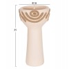 ΕΠΙΤΡΑΠΕΖΙΟ ΔΙΑΚΟΣΜΗΤΙΚΟ DEAN HM4679.02 ΚΡΕΜ ΤΕΡΑΚΟΤΑ & ΣΧΟΙΝΙ AGEL Φ18x35Υεκ