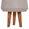 ΓΛΑΣΤΡΑ ΕΣΩΤ.ΧΩΡΟΥ QUAN HM4680.03M FIBER CEMENT ΓΚΡΙ--ΒΑΣΗ TEAK Φ35x50Υεκ