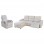 ΣΕΤ ΚΑΝΑΠΕΣ-ΠΟΛΥΘΡΟΝΑ RELAX SYNTHIA HM10735.01 ΜΠΕΖ ΥΦΑΣΜΑ-ΗΛΕΚΤΡΙΚΗ ΑΝΑΚΛΙΣΗ [L]