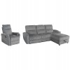 ΣΕΤ ΚΑΝΑΠΕΣ-ΠΟΛΥΘΡΟΝΑ RELAX SYNTHIA HM10736.03 ΓΚΡΙ ΥΦΑΣΜΑ-ΗΛ.ΑΝΑΚΛΙΣΗ [R]