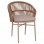 ΠΟΛΥΘΡΟΝΑ ΑΛΟΥΜΙΝΙΟΥ ORIN HM6265.03 ΚΑΠΟΥΤΣΙΝΟ- P.E.RATTAN ΣΕ ΦΥΣΙΚΟ 58x61x75Υεκ.